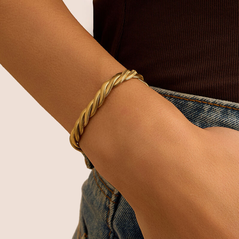 Bracciale Radiance Acciaio Dorato - Bracciali Donna | Stroili