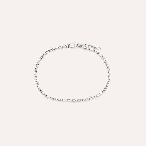 Bracciale Catena Gentleman Argento Rodiato - Bracciali Uomo | Stroili