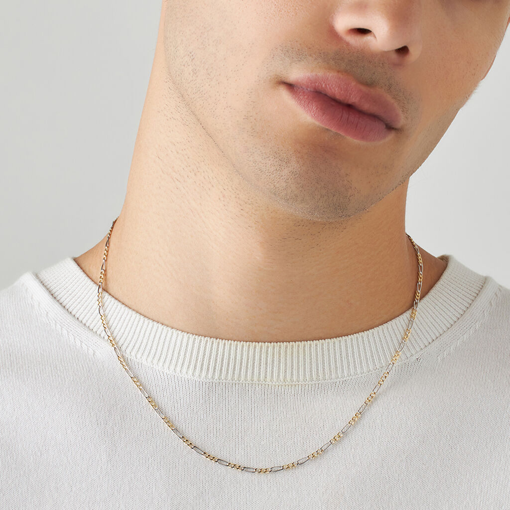 Catena L'homme Or Oro Bicolore - Collane Catena Uomo | Stroili