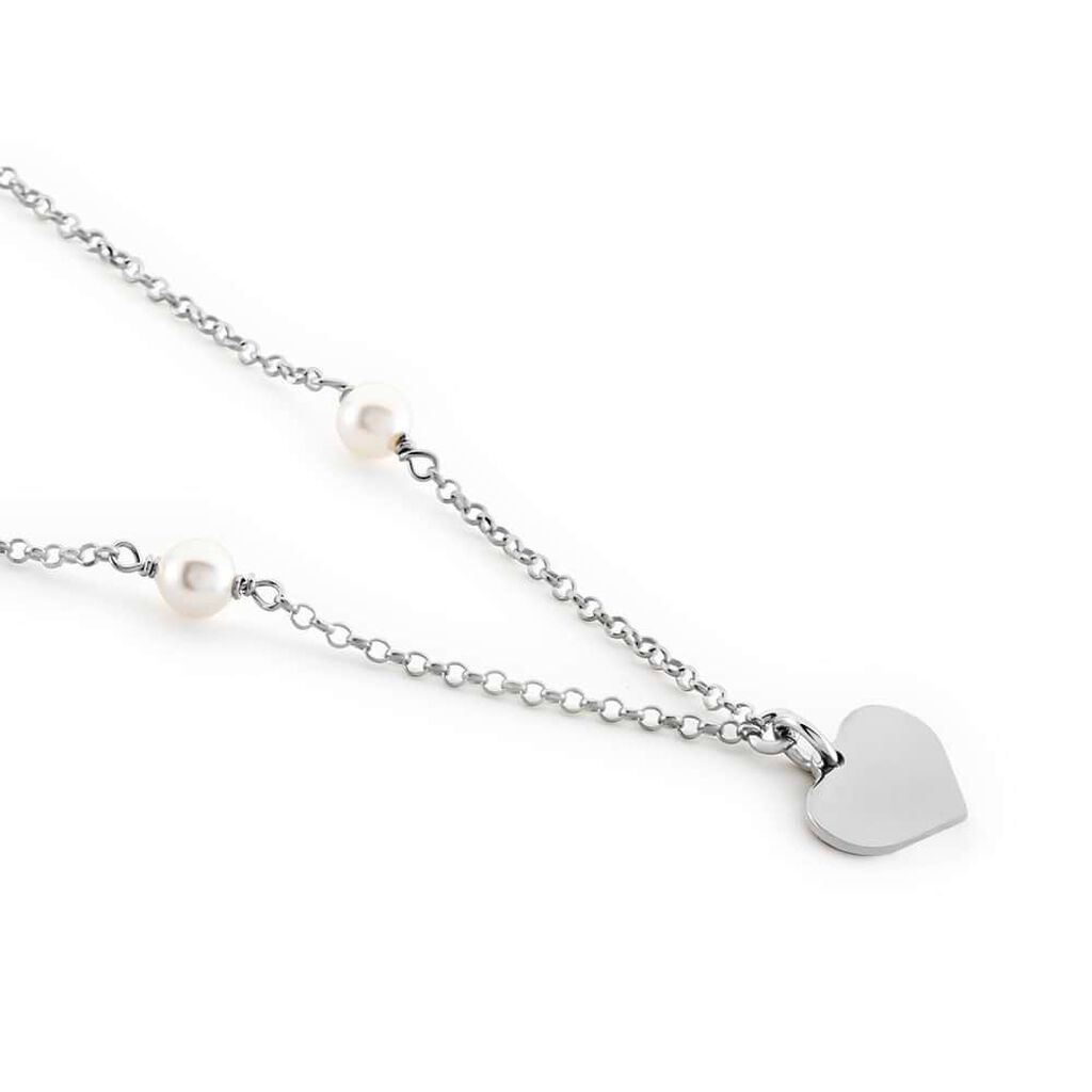 Collana Silver Pearls Argento Rodiato Perla sintentica - Collane Donna | Stroili