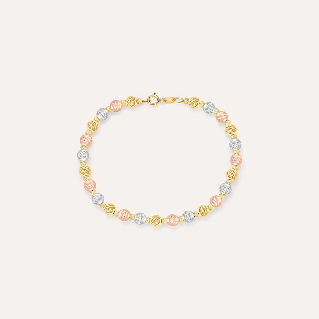 Bracciale Golden Lover Oro Tricolore