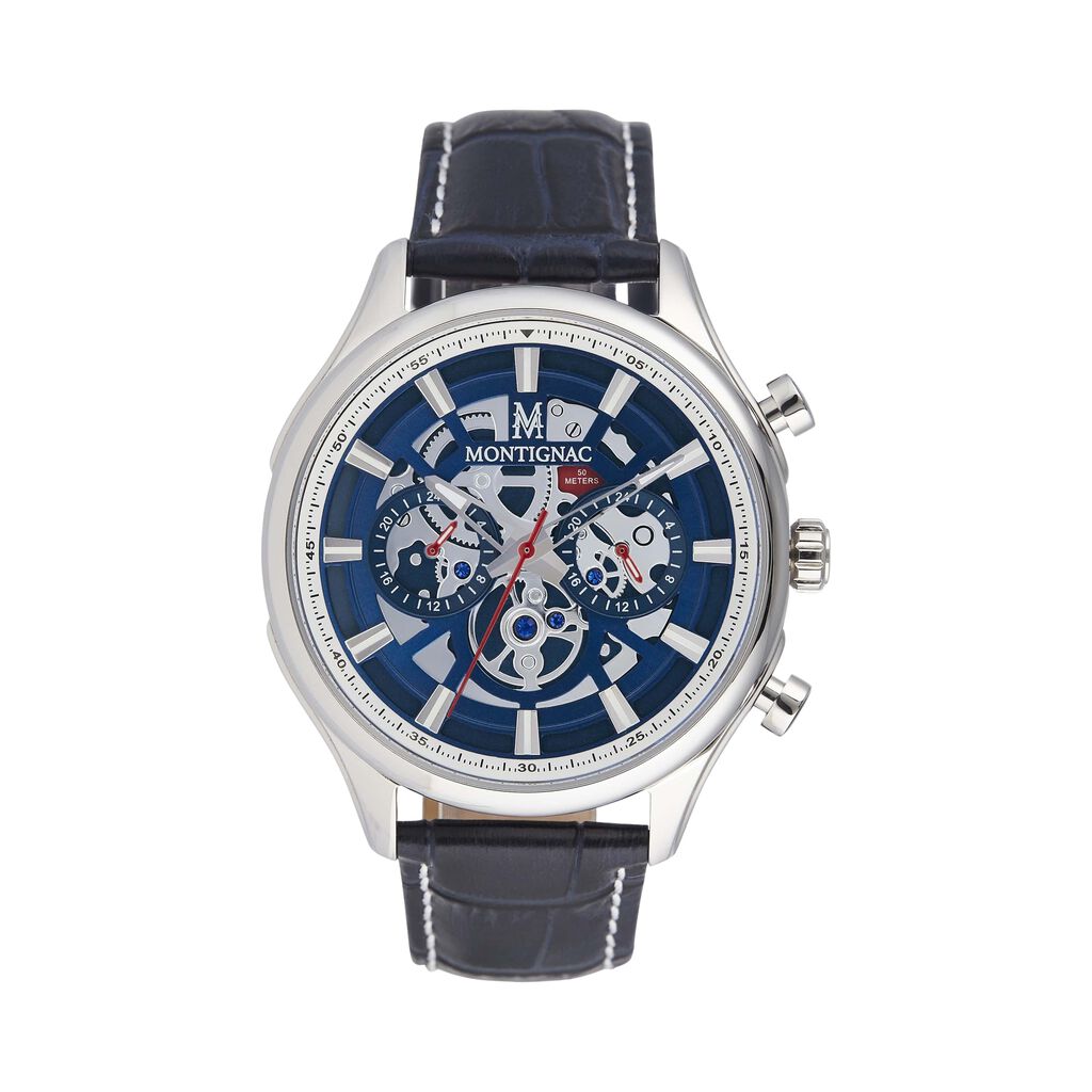 Orologio Al Quarzo Montignac Round Mow411 - Orologi solo Tempo Uomo | Stroili