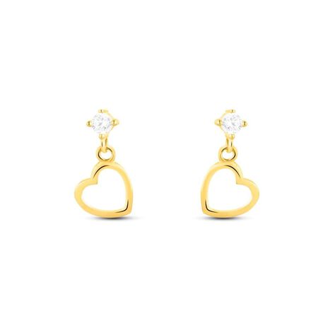 Orecchini Lobo Bon Ton Oro Giallo Cubic Zirconia - Orecchini a Lobo Donna | Stroili