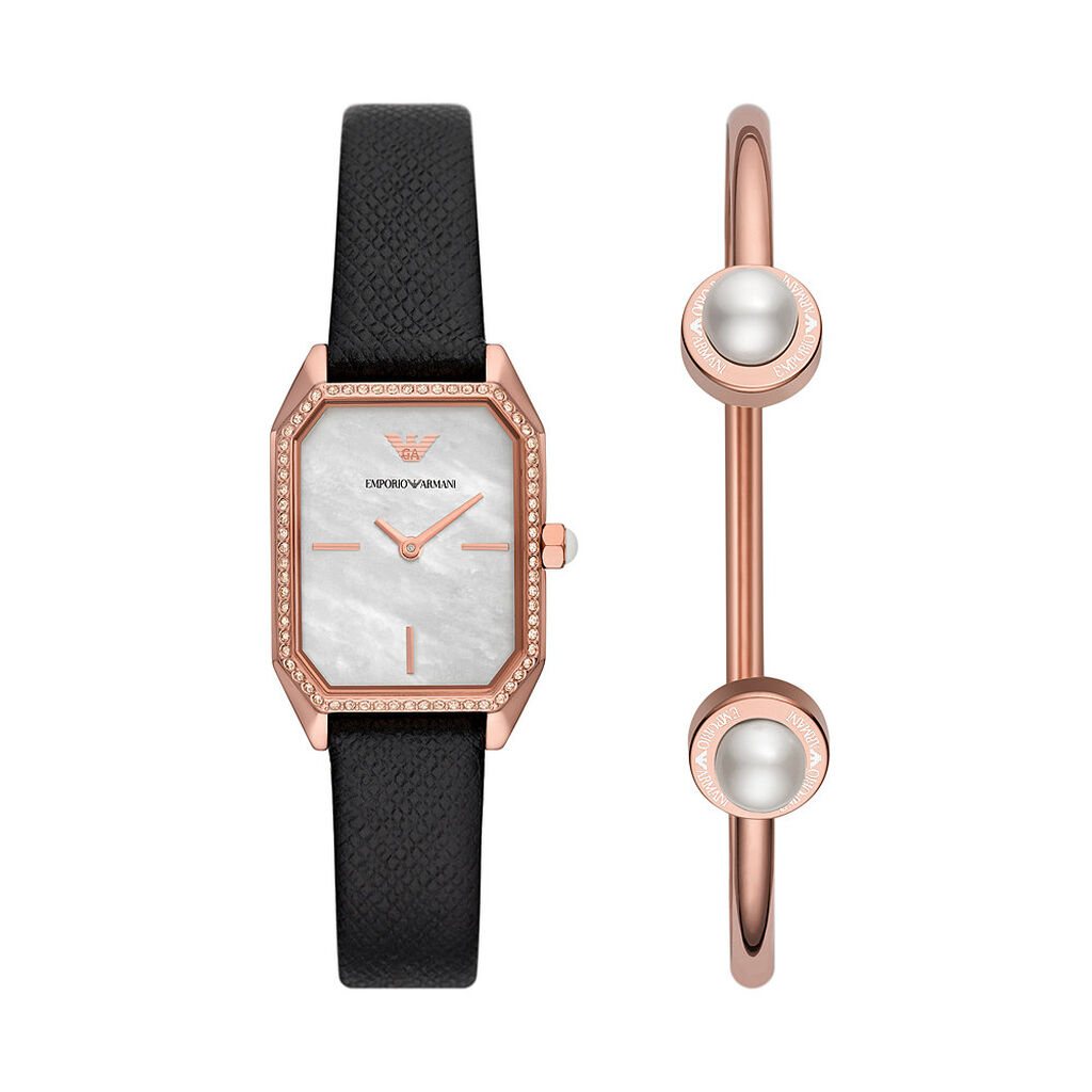 Combo Orologio Al Quarzo Emporio Armani Ar80068set - Orologi solo Tempo Donna | Stroili