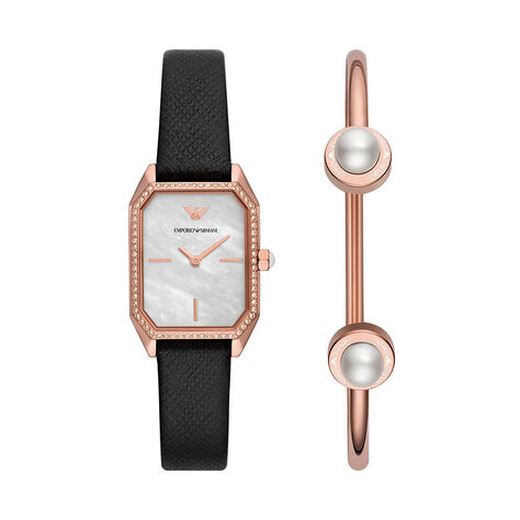 Combo Orologio Al Quarzo Emporio Armani Ar80068set - Orologi solo Tempo Donna | Stroili