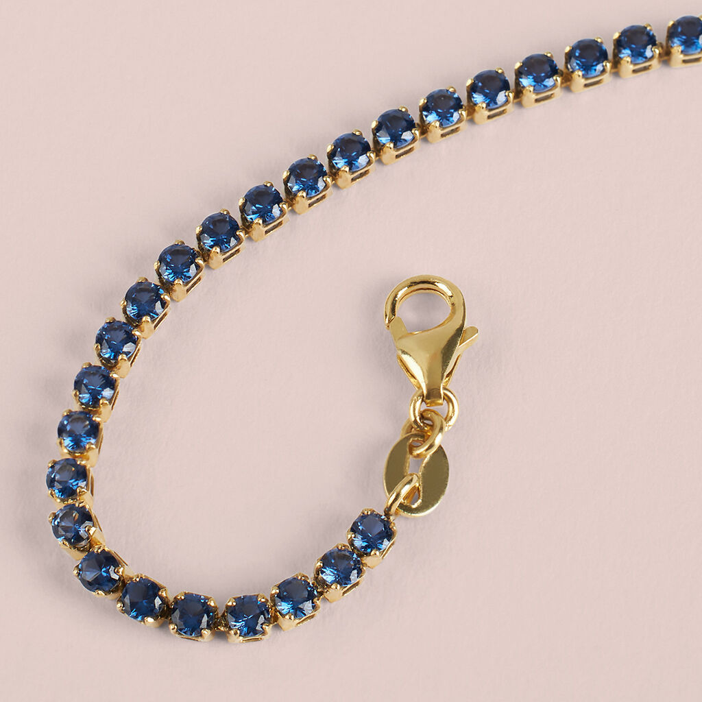 Bracciale Tennis Claire Oro Giallo Cubic Zirconia