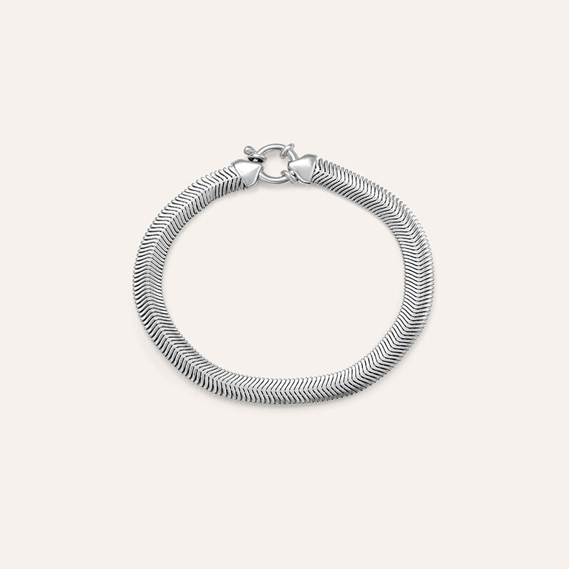 Bracciale Catena Silver Collection Argento Rodiato - Bracciali Donna | Stroili