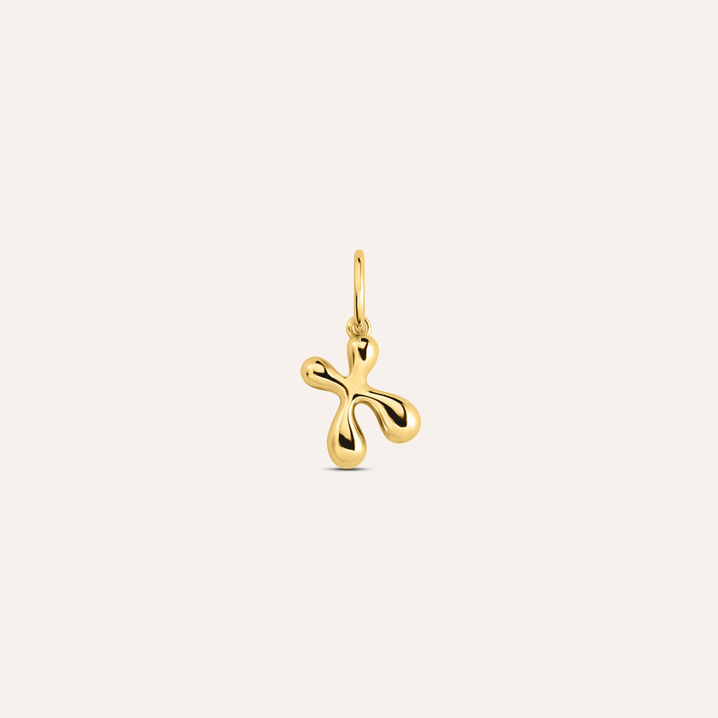 Pendente Love Beats Argento Dorato