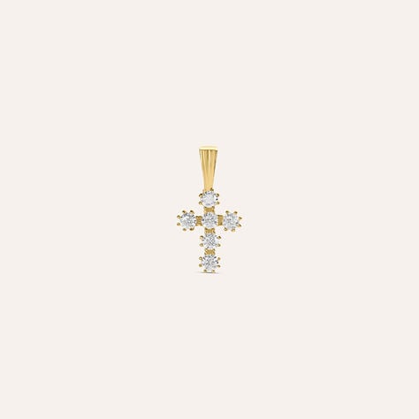 Pendente Holy Oro Giallo Cubic Zirconia - Ciondoli Donna | Stroili