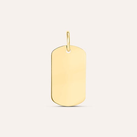 Pendente Poème Oro Giallo - Ciondoli con Incisione Donna | Stroili