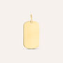 Pendente Poème Oro Giallo
