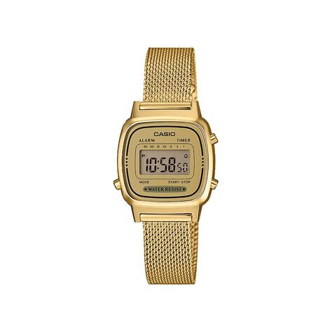 Orologio Al Quarzo Casio Vintage La670wemy-9ef (so Sett) - Orologi a Maglia Milanese Donna | Stroili
