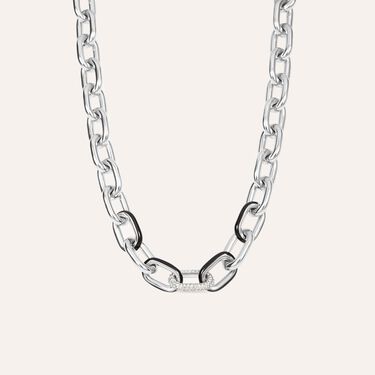 Catena Lady Sweet Acciaio Cristallo