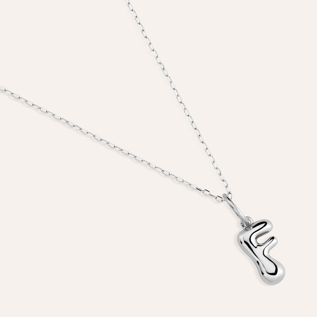 Pendente Love Beats Argento Rodiato