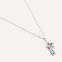Pendente Love Beats Argento Rodiato