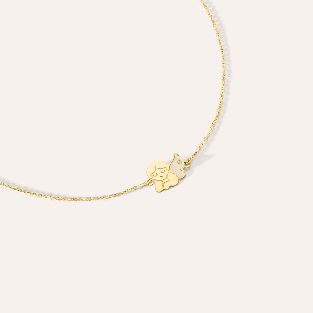 Bracciale Mon Petit Oro Giallo - Bracciali con Incisione Bambino | Stroili