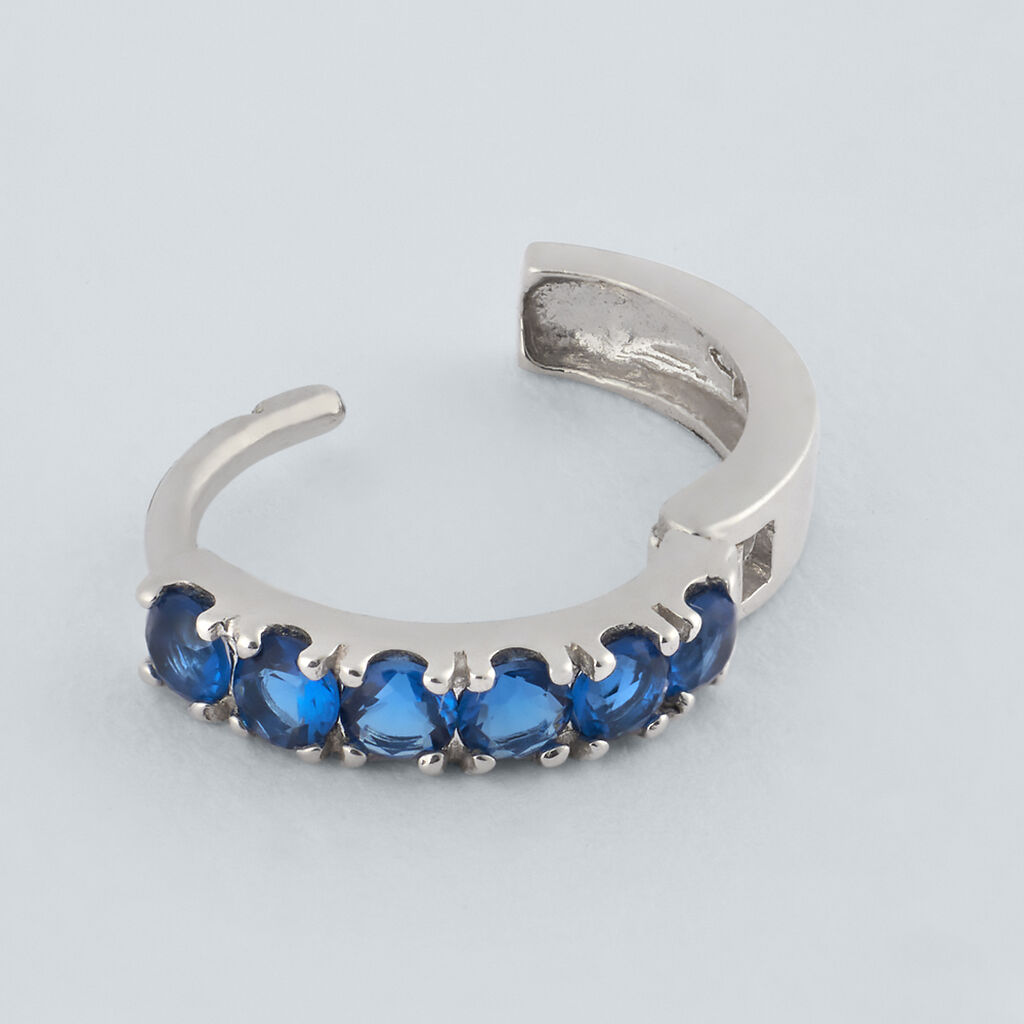Orecchini A Cerchio Toujours Oro Bianco Cubic Zirconia - Orecchini a Cerchio Donna | Stroili