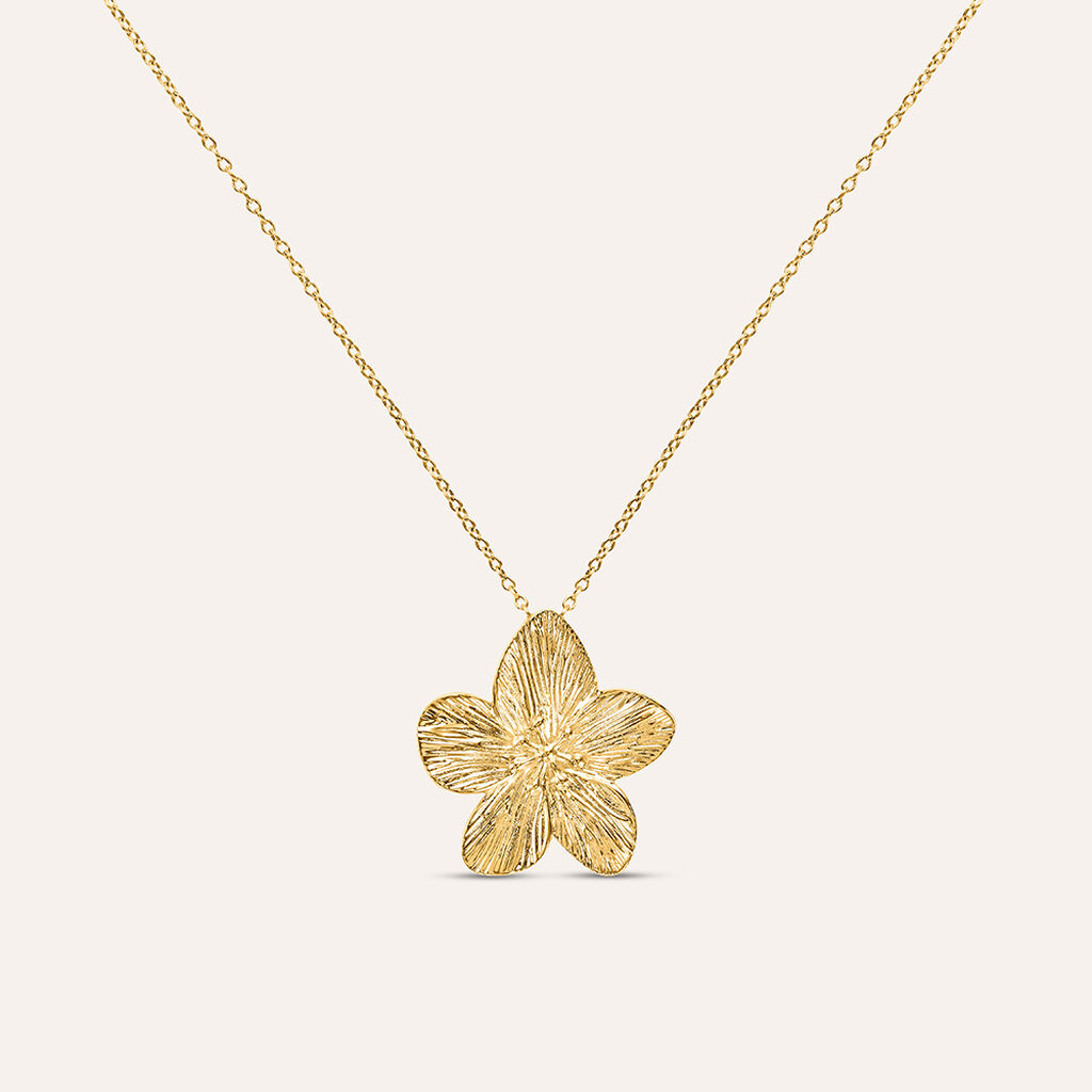 Collana Radiance Acciaio Dorato