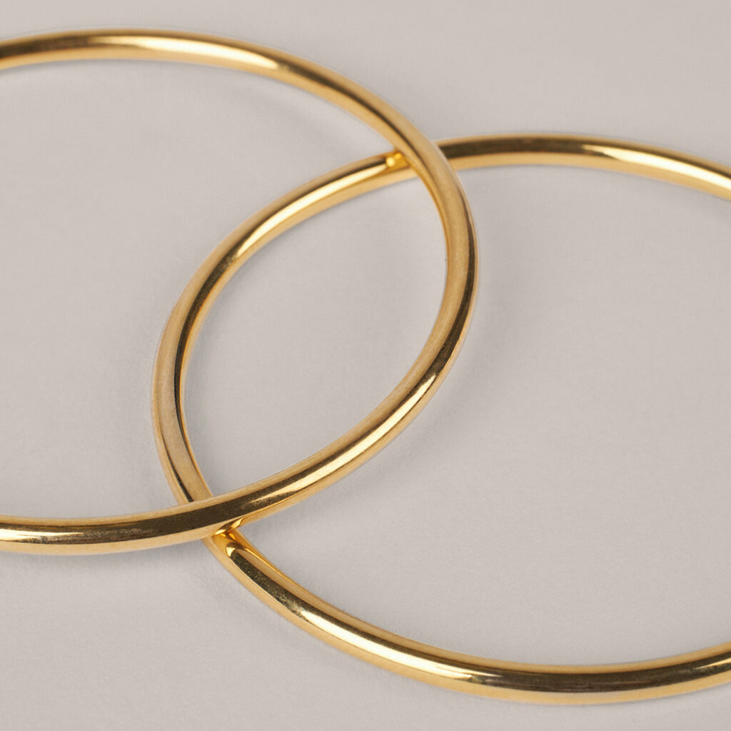 Orecchini A Cerchio Toujours Oro Giallo