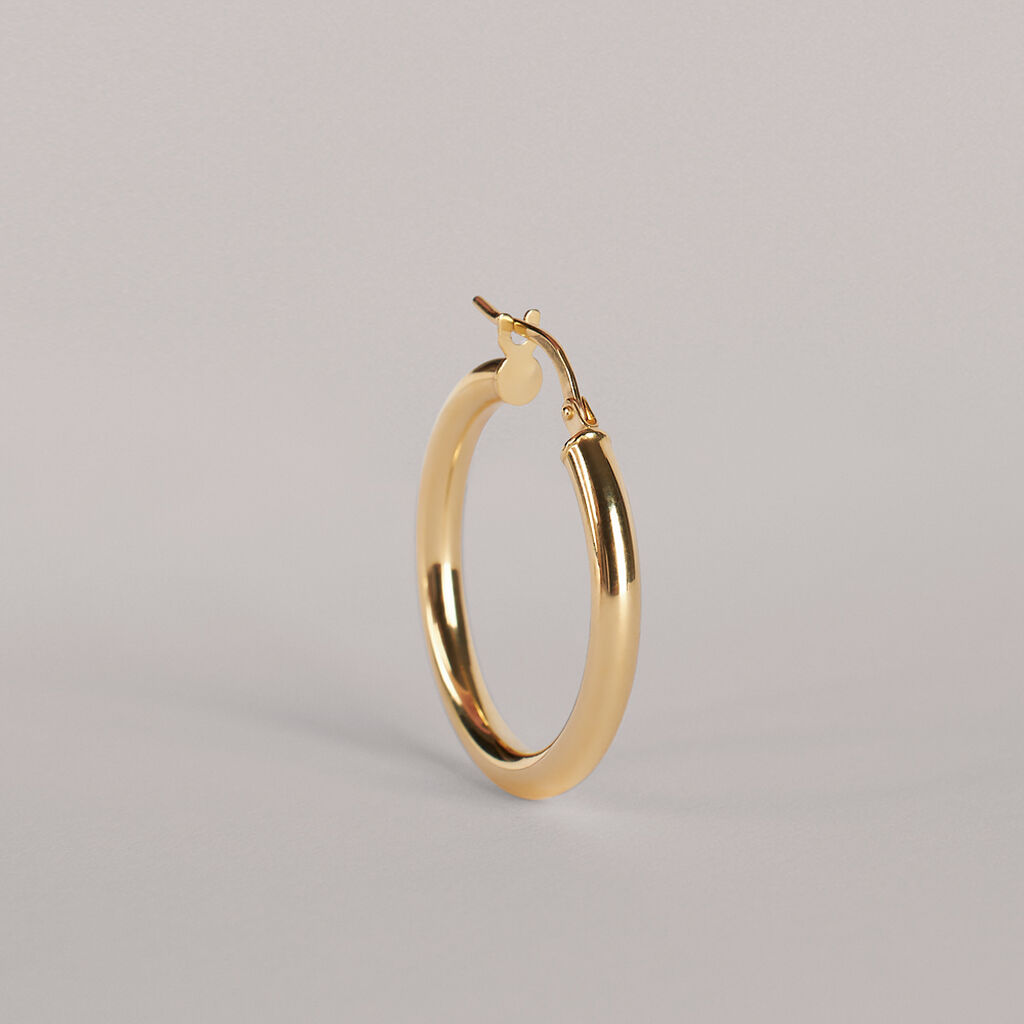 Orecchini A Cerchio Toujours Oro Giallo