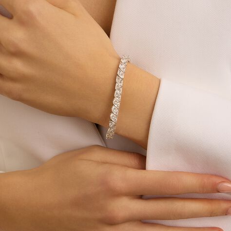 Bracciale Tennis Silver Elegance Argento Rodiato Cubic Zirconia - Bracciali Tennis Donna | Stroili