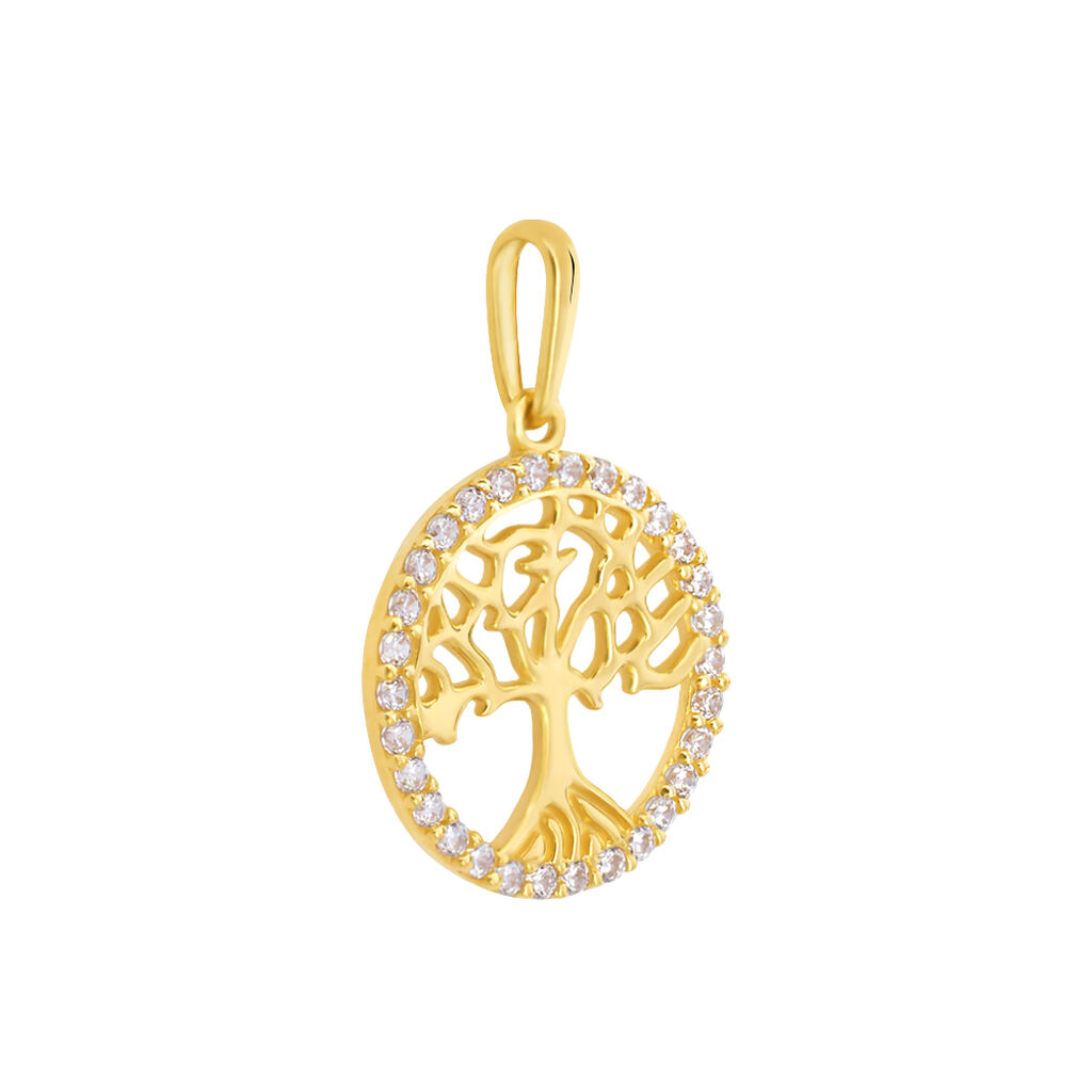 Pendente Poème Oro Giallo Cubic Zirconia - Ciondoli Donna | Stroili