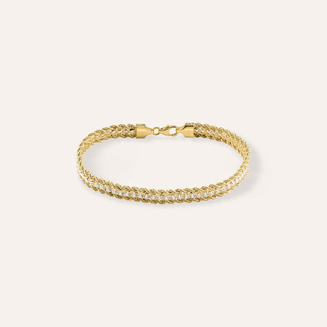 Bracciale Catena Colette Oro Giallo Cubic Zirconia - Bracciali Donna | Stroili