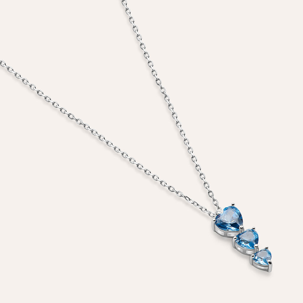Collana Trilogy Silver Rainbow Argento Rodiato Cubic Zirconia - Collane Donna | Stroili