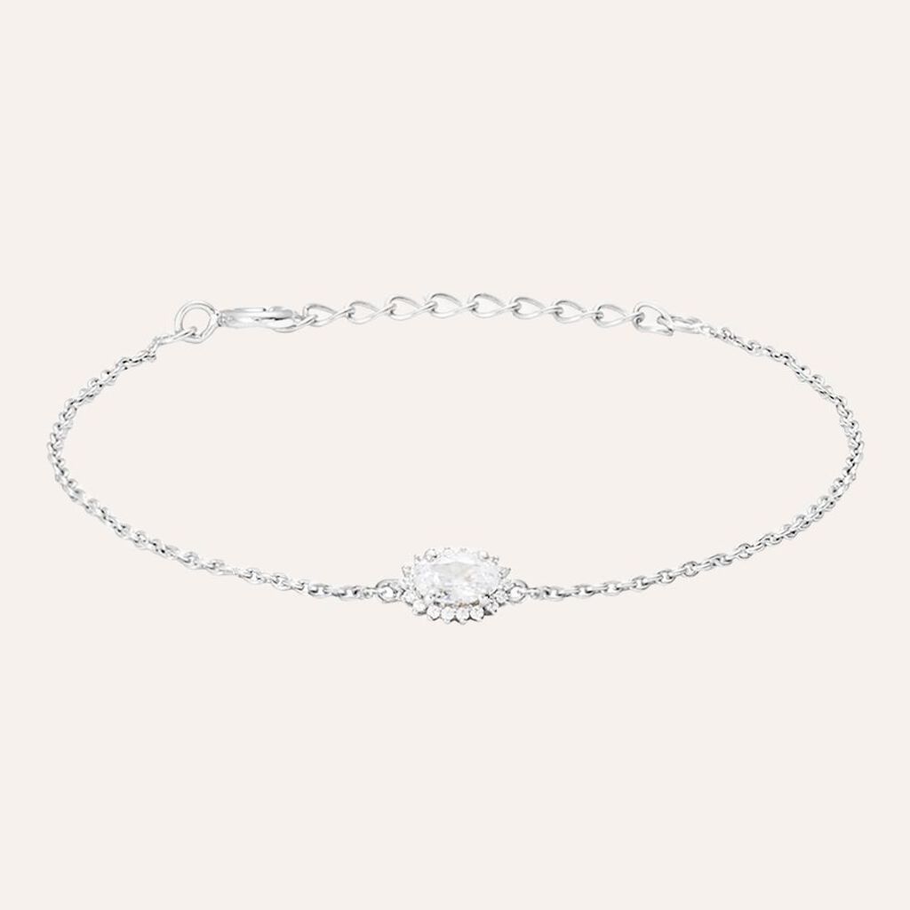 Bracciale Silver Elegance Argento Rodiato Cubic Zirconia