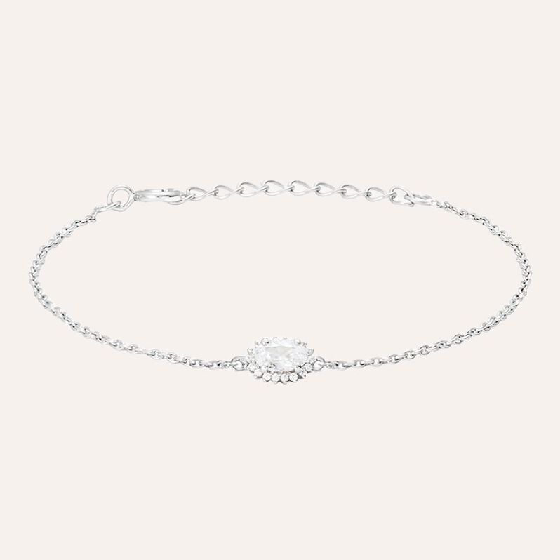 Bracciale Silver Elegance Argento Rodiato Cubic Zirconia - Bracciali Donna | Stroili