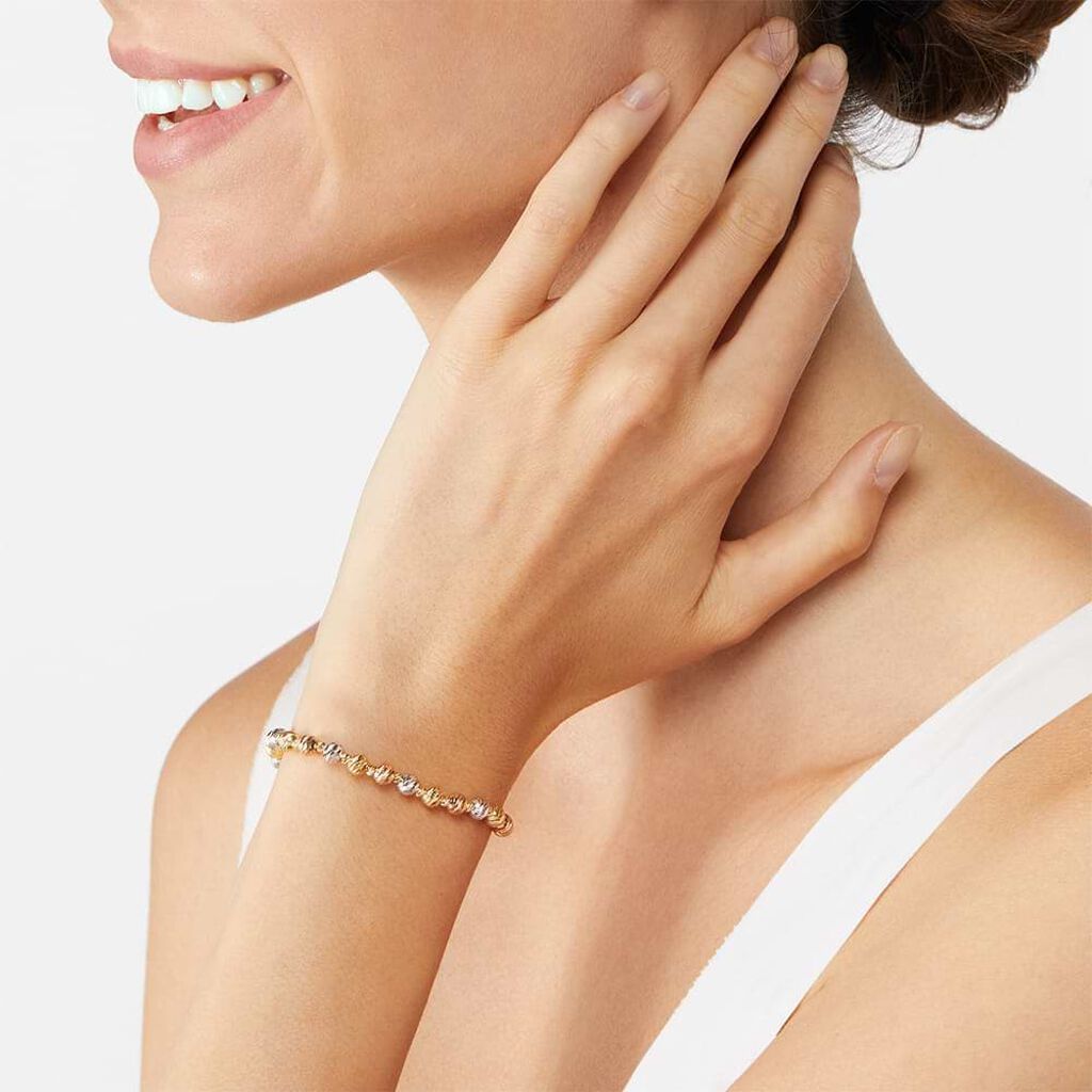 Bracciale Golden Lover Oro Tricolore - Bracciali Donna | Stroili