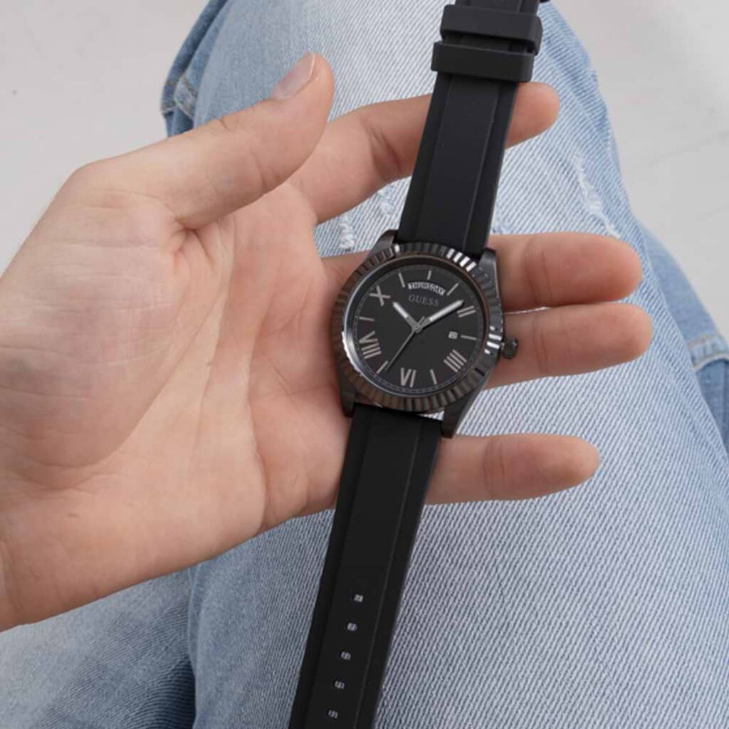 Orologio Al Quarzo Guess Connoisseur Gw0335g1 - Orologi con Datario Uomo | Stroili