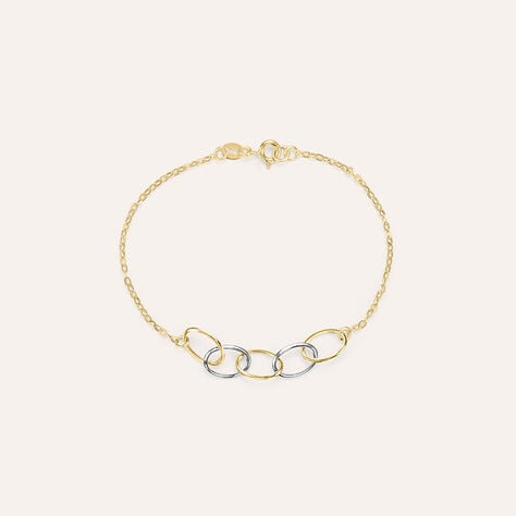 Bracciale Catena Beverly Oro Bicolore - Bracciali Amicizia Donna | Stroili