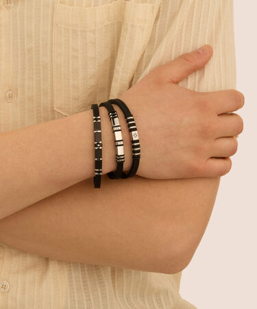 Bracciale Man Code Acciaio Cubic Zirconia