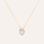 Collana Amélie Oro Giallo Quarzo Cubic Zirconia