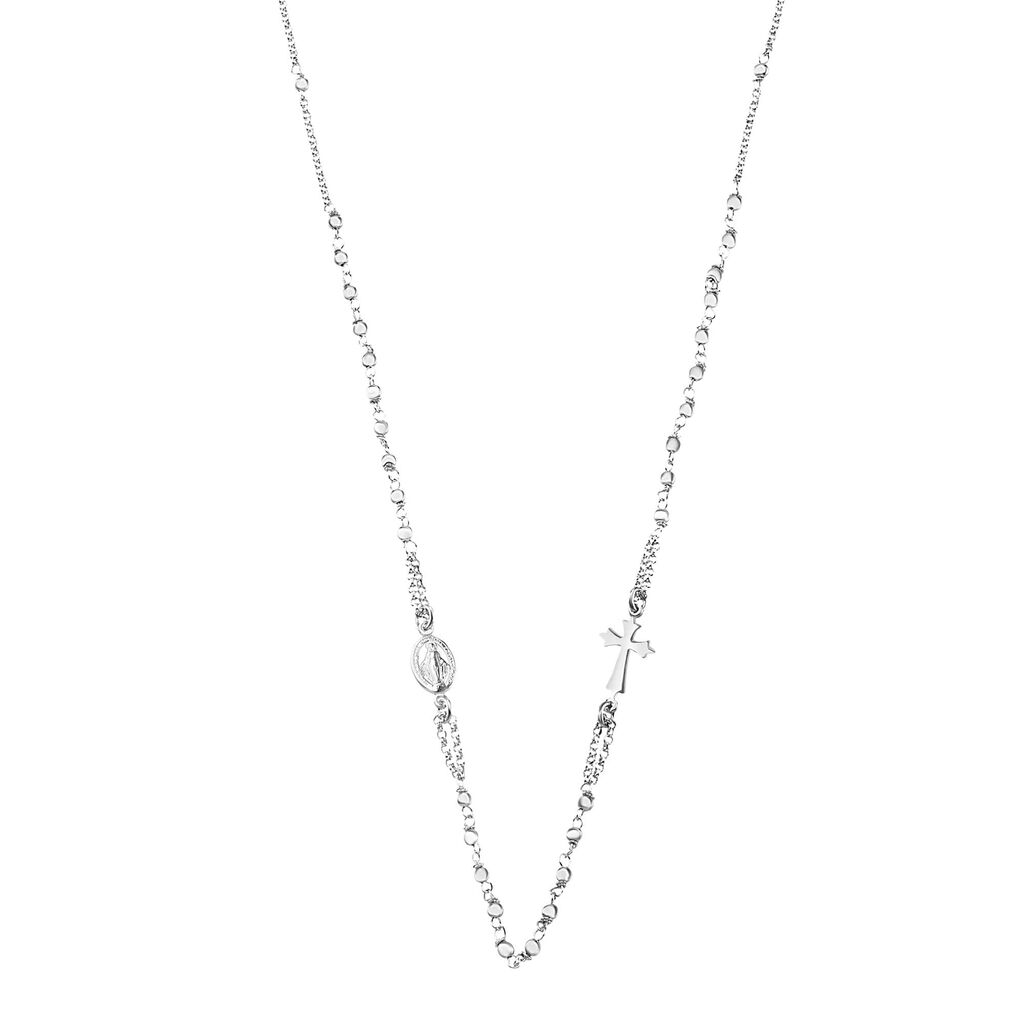 Collana Rosario Silver Soul Argento Rodiato - Collane Rosario Donna | Stroili