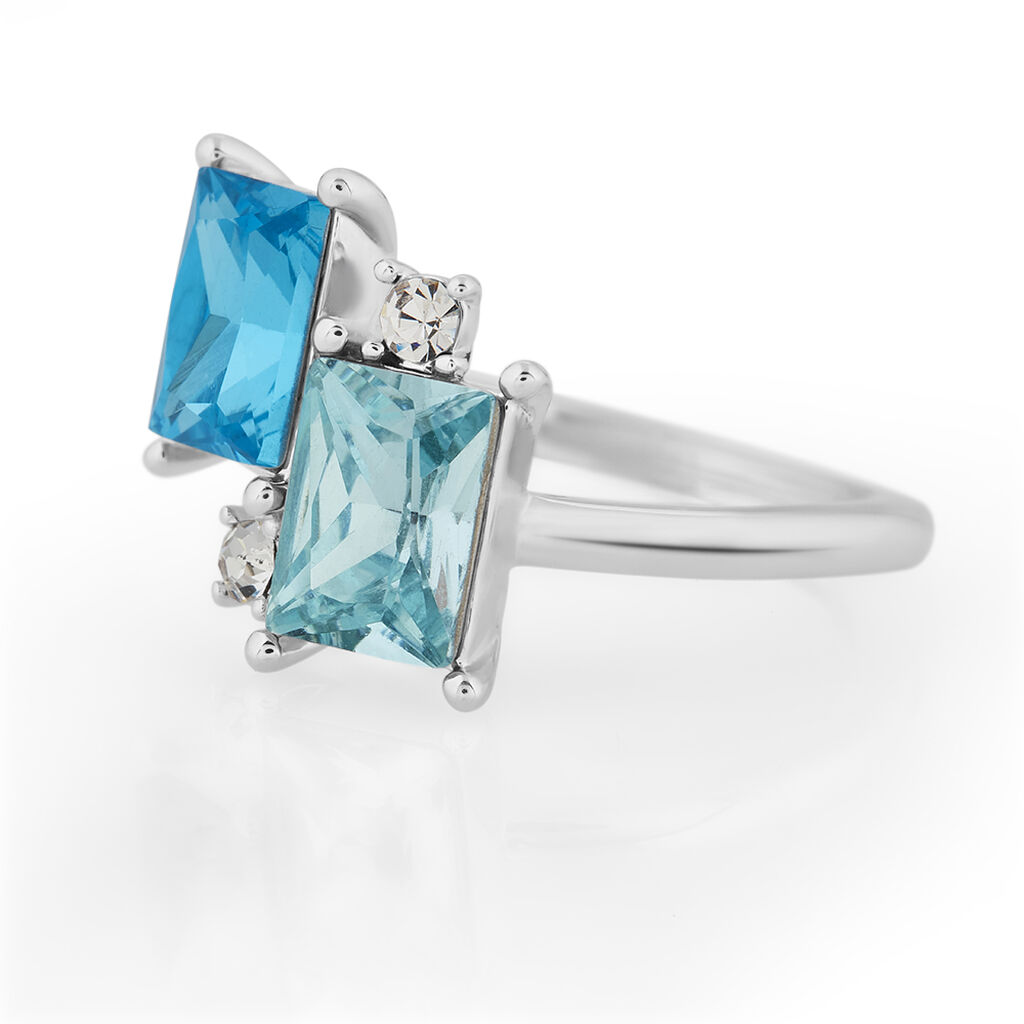 Anello Fantasia Violet Ottone Cristallo