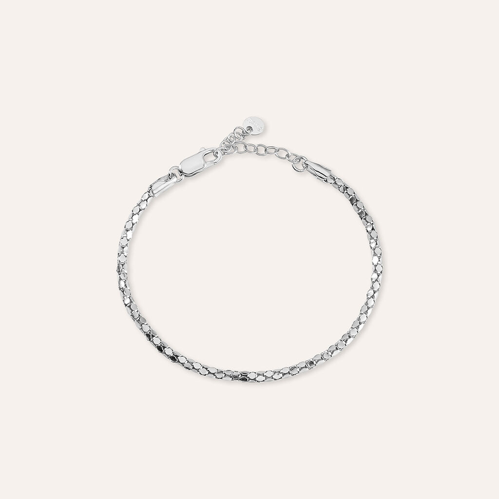 Bracciale Catena Silver Collection Argento Rodiato