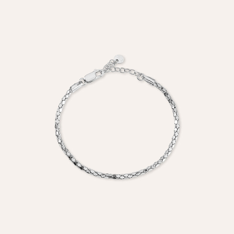 Bracciale Catena Silver Collection Argento Rodiato - Bracciali Donna | Stroili