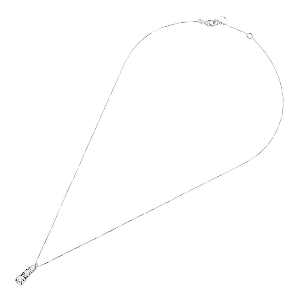 Collana Trilogy Diamotion Oro Bianco Diamante - Collane Donna | Stroili