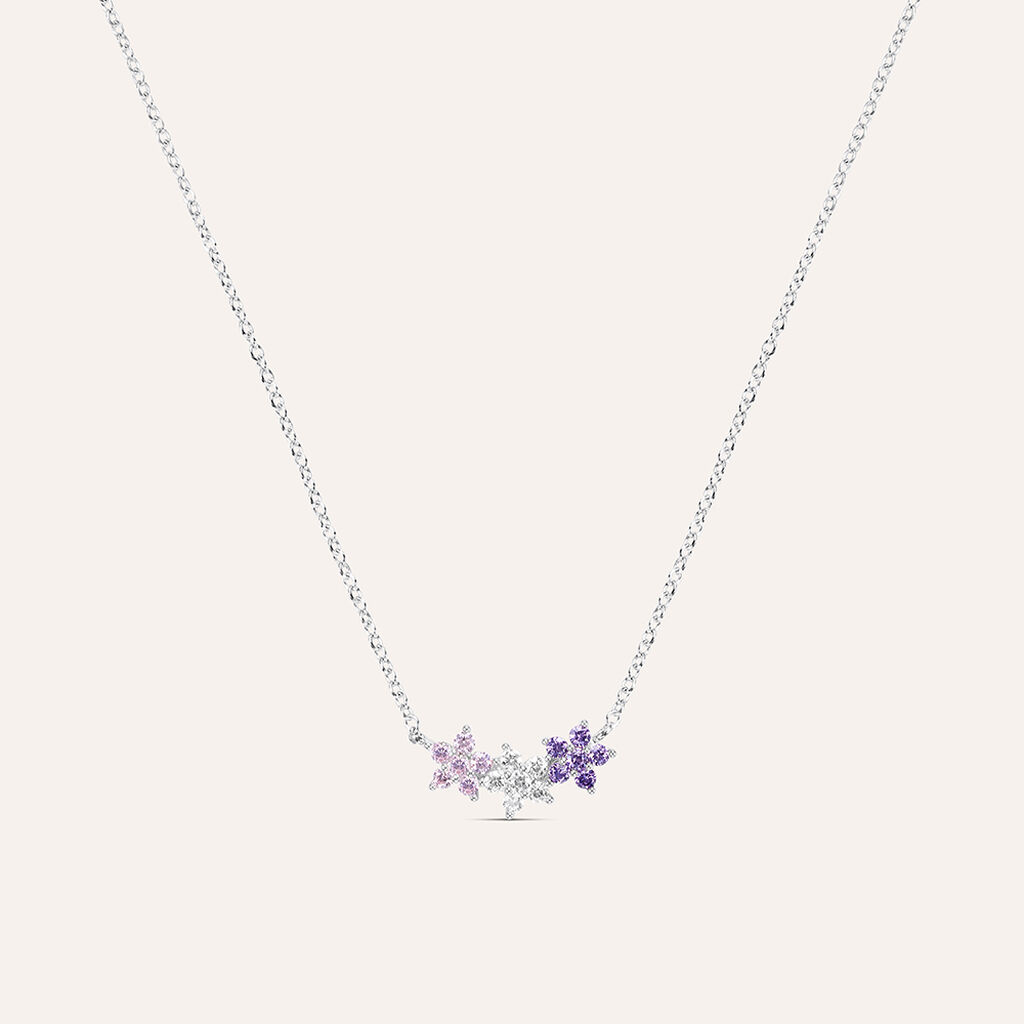 Collana Silver Shine Argento Rodiato Cubic Zirconia - Collane Donna | Stroili
