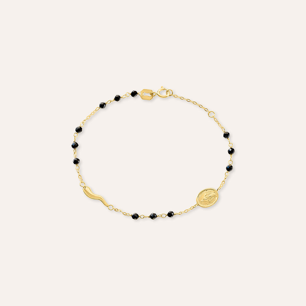 Bracciale Rosario Holy Oro Giallo Spinello