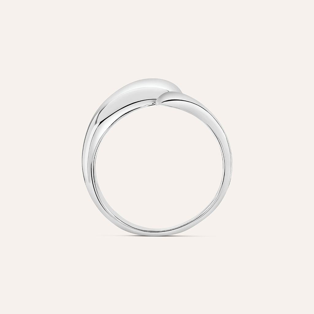 Anello Contrarie Silver Collection Argento Rodiato - Anelli Donna | Stroili