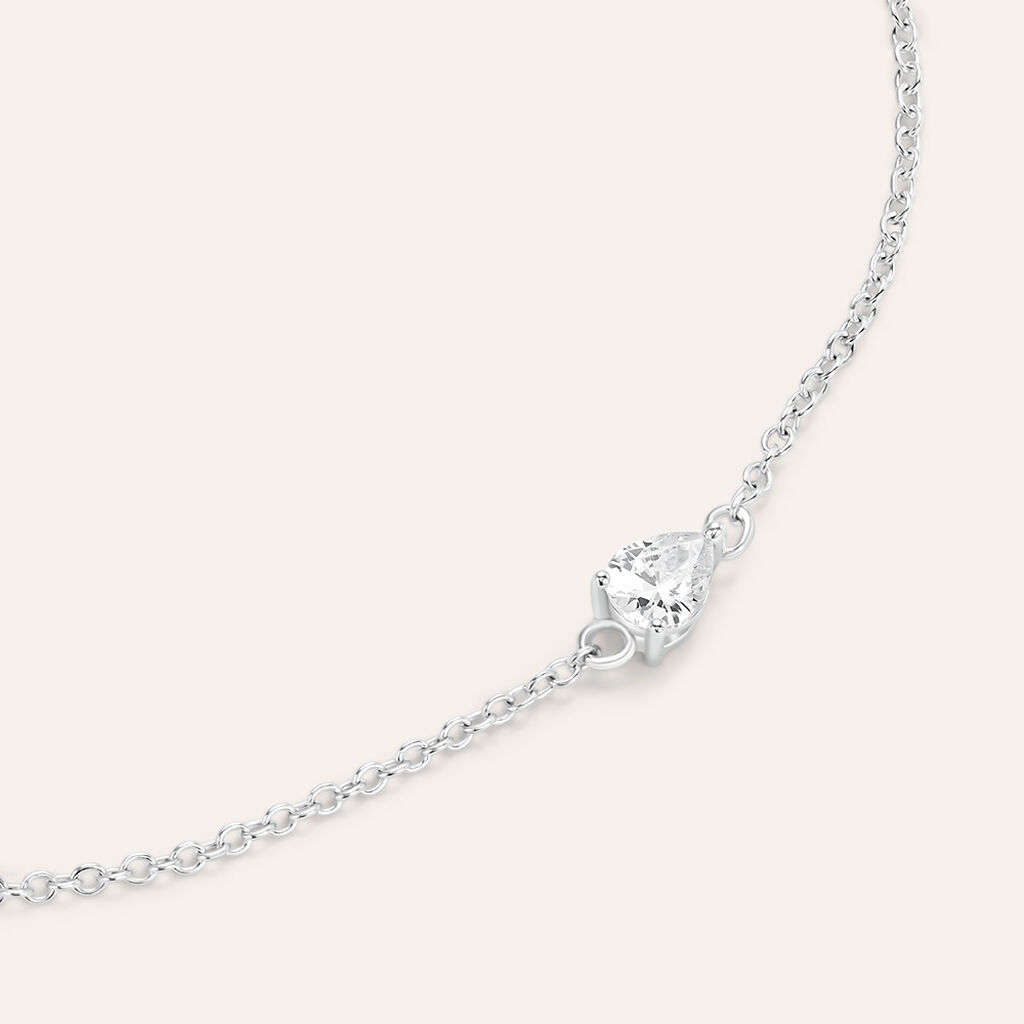 Bracciale Punto Luce Silver Elegance Argento Rodiato Cubic Zirconia - Bracciali Donna | Stroili