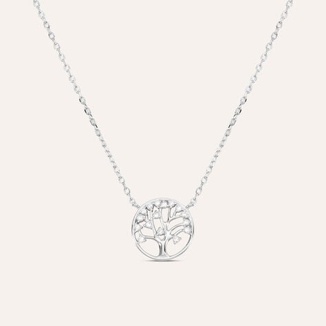 Collana Silver Moments Argento Rodiato Cubic Zirconia - Collane Donna | Stroili