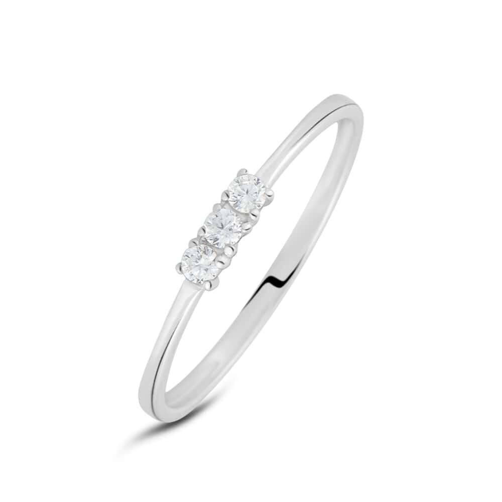 Anelli Trilogy Oro Zirconi STROILI