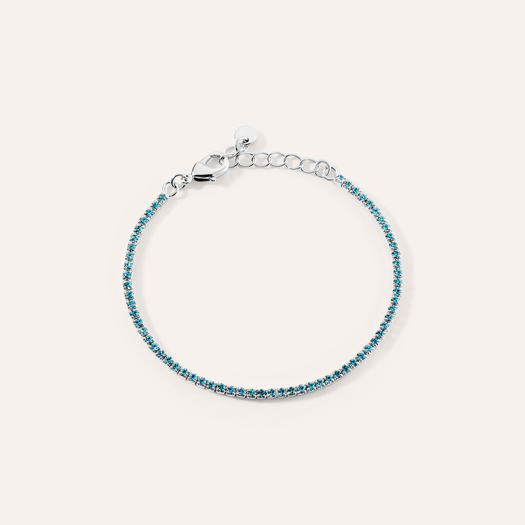 Bracciale Tennis Romantic Shine Metallo Cristallo