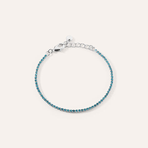 Bracciale Tennis Romantic Shine Metallo Cristallo - Bracciali Tennis Donna | Stroili