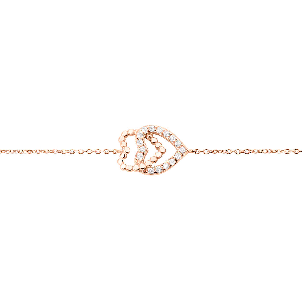 Bracciale Silver Moments Argento Rosa Cubic Zirconia - Bracciali Amicizia Donna | Stroili