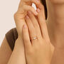 Fede Comoda 3 mm Oro Rosa Diamante